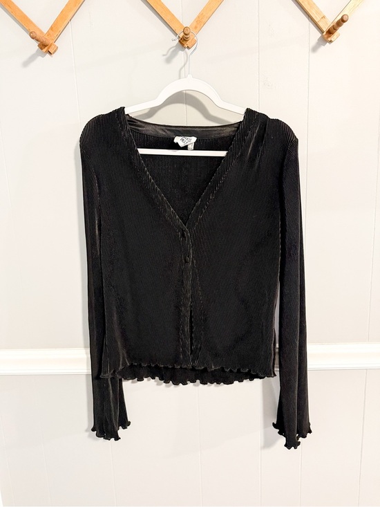 Princess Polly Tops - Princess Polly Marie Black Long Sleeve Top